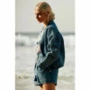 Mantaray All Over Embroidered Chambray Jacket For Female