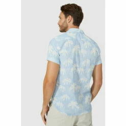 Mantaray Palm Tree Printed Shirt For Male -Cheap Mantaray Store unnamed file 1894