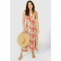 Mantaray Sleeveless Printed Dress With Split For Female -Cheap Mantaray Store unnamed file 19