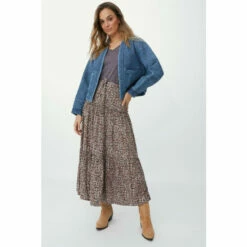 Mantaray All Over Embroidered Chambray Jacket For Female -Cheap Mantaray Store unnamed file 190