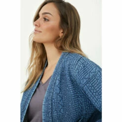 Mantaray All Over Embroidered Chambray Jacket For Female -Cheap Mantaray Store unnamed file 191