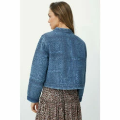 Mantaray All Over Embroidered Chambray Jacket For Female -Cheap Mantaray Store unnamed file 192