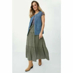 Mantaray Ditsy Print Tiered Midi Skirt For Female 11 Mantaray Ditsy Print Tiered Midi Skirt For Female -Cheap Mantaray Store unnamed file 1920