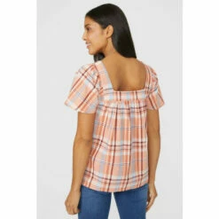 Mantaray Check Square Neck Top For Female 9 Mantaray Check Square Neck Top For Female -Cheap Mantaray Store unnamed file 1981