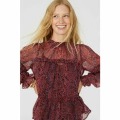 Mantaray Printed Blouse With Ruffle Details For Female -Cheap Mantaray Store unnamed file 2004