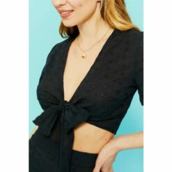 Mantaray Broderie Wrap Front Top For Female -Cheap Mantaray Store unnamed file 2034