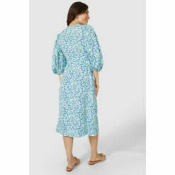 Mantaray Button Front Ditsy Floral Midi Dress For Female -Cheap Mantaray Store unnamed file 2044