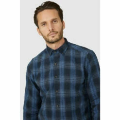 Mantaray Dark Base Shadow Check Shirt For Male -Cheap Mantaray Store unnamed file 2112