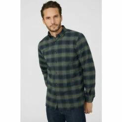 Mantaray Dark Base Shadow Check Shirt For Male -Cheap Mantaray Store unnamed file 2116