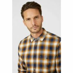 Mantaray Shadow Check Shirt For Male -Cheap Mantaray Store unnamed file 2151
