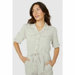 Mantaray Striped Print Jumpsuit For Female -Cheap Mantaray Store unnamed file 2166