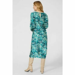 Mantaray Printed Batwing V Neck Dress For Female -Cheap Mantaray Store unnamed file 2178