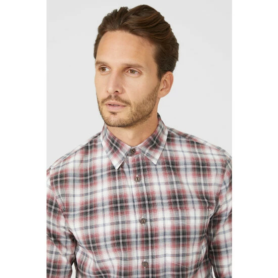 Mantaray Multi Check Shirt For Male 3 Mantaray Multi Check Shirt For Male - Image 3