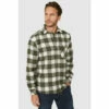 Mantaray Large Box Check Overshirt For Male