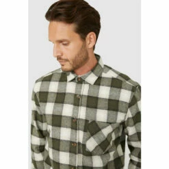 Mantaray Large Box Check Overshirt For Male -Cheap Mantaray Store unnamed file 2194