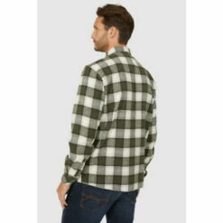 Mantaray Large Box Check Overshirt For Male -Cheap Mantaray Store unnamed file 2195