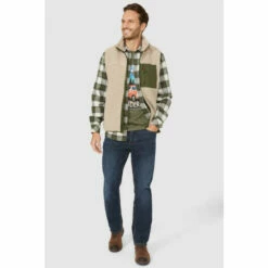 Mantaray Large Box Check Overshirt For Male -Cheap Mantaray Store unnamed file 2196