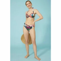 Mantaray Bold Floral Halter Bikini Top For Female -Cheap Mantaray Store unnamed file 221