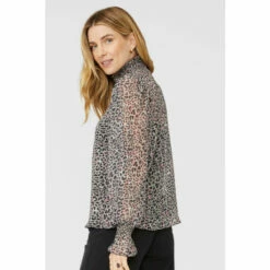 Mantaray High Neck Printed Blouse For Female -Cheap Mantaray Store unnamed file 2214