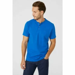 Mantaray Henley Neck Tee For Male