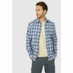 Mantaray Brushed Check Shirt For Male