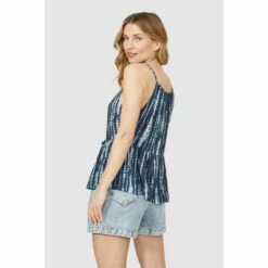 Mantaray Sleeveless Frill Front Batik Print Crepe Top For Female 9 Mantaray Sleeveless Frill Front Batik Print Crepe Top For Female -Cheap Mantaray Store unnamed file 2261