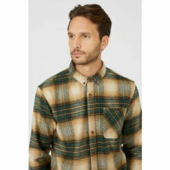 Mantaray Herringbone Brushed Check Overshirt For Male -Cheap Mantaray Store unnamed file 2266