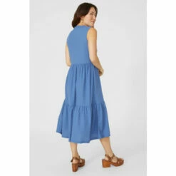 Mantaray Tiered Midi Dress For Female -Cheap Mantaray Store unnamed file 2290