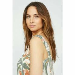 Mantaray Strappy Leafy Floral Print Dress For Female -Cheap Mantaray Store unnamed file 2357