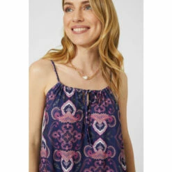 Mantaray Boho Tile Printed Mini Dress For Female -Cheap Mantaray Store unnamed file 2416