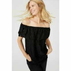 Mantaray Bardot Lace Top For Female