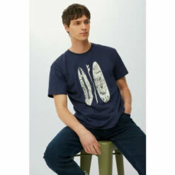 Mantaray Long Beach Surfboard Printed Tee For Male -Cheap Mantaray Store unnamed file 2443