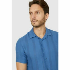 Mantaray Textured Stripe Shirt For Male -Cheap Mantaray Store unnamed file 2480