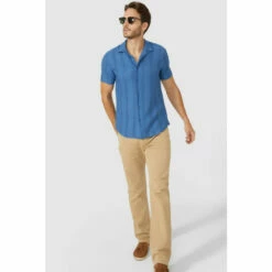 Mantaray Textured Stripe Shirt For Male -Cheap Mantaray Store unnamed file 2482