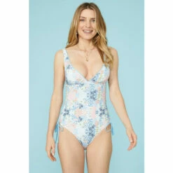 Mantaray Shorething Padded Nw Halter Neck Swimsuit For Female