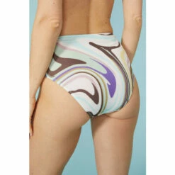 Mantaray Pastel Animal Ditsy Print High Waist Bikini Pant For Female -Cheap Mantaray Store unnamed file 2538