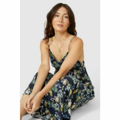 Mantaray Strappy Floral Print Maxi Dress For Female -Cheap Mantaray Store unnamed file 2548
