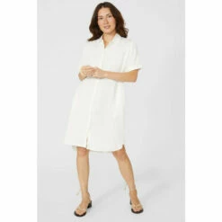 Mantaray Button Through Shirt Dress For Female