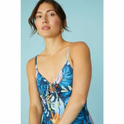 Mantaray Cara Floral Print Lace Up Swimsuit For Female -Cheap Mantaray Store unnamed file 2584