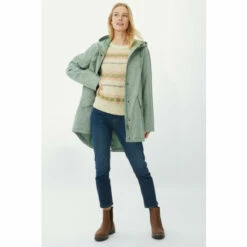 Mantaray Shortsleeve Twisted Slub Yarn Jumper For Female -Cheap Mantaray Store unnamed file 264