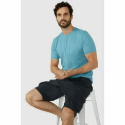 Mantaray Pure Cotton Slub Crew Tee For Male -Cheap Mantaray Store unnamed file 2703