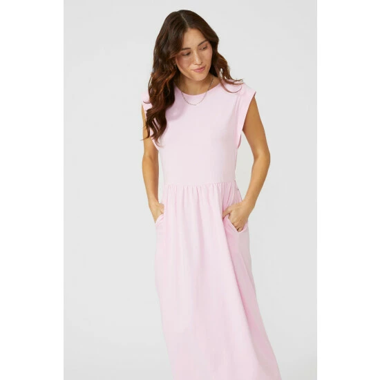 Mantaray Jersey Dress With Pockets For Female 2 Mantaray Jersey Dress With Pockets For Female - Image 2