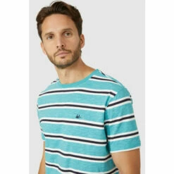 Mantaray Bold Double Stripe Crew Tee For Male -Cheap Mantaray Store unnamed file 2719