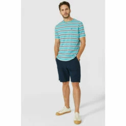 Mantaray Bold Double Stripe Crew Tee For Male -Cheap Mantaray Store unnamed file 2721