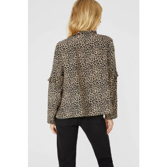 Mantaray Animal Printed Blouse For Female 4 Mantaray Animal Printed Blouse For Female - Image 4