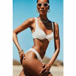 Mantaray Textured Wired Bikini Top For Female -Cheap Mantaray Store unnamed file 2794