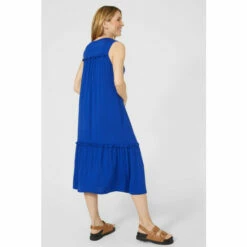 Mantaray Sleeveless Frill Yoke Tier Jersey Maxi Dress For Female -Cheap Mantaray Store unnamed file 2804