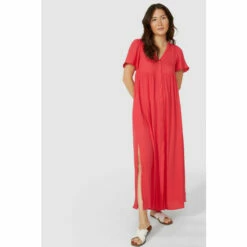 Mantaray V Neck Swing Dress For Female -Cheap Mantaray Store unnamed file 2835