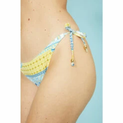 Mantaray Tile Print Tie Side Bikini Bottom For Female -Cheap Mantaray Store unnamed file 2885