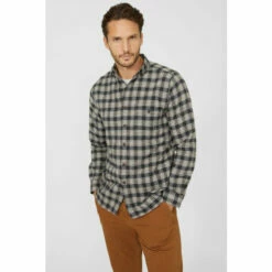 Mantaray Brushed Natural Check Shirt For Male -Cheap Mantaray Store unnamed file 2953